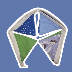 Guirlande fanion en tissu – Image 3