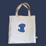 Tote bag Ouaf sage