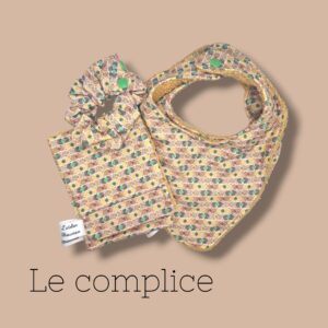 complice, bavoirs, débarbouillette, chouchou d'allaitement