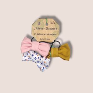 mini chouchou nœud, chouchou mini nœud